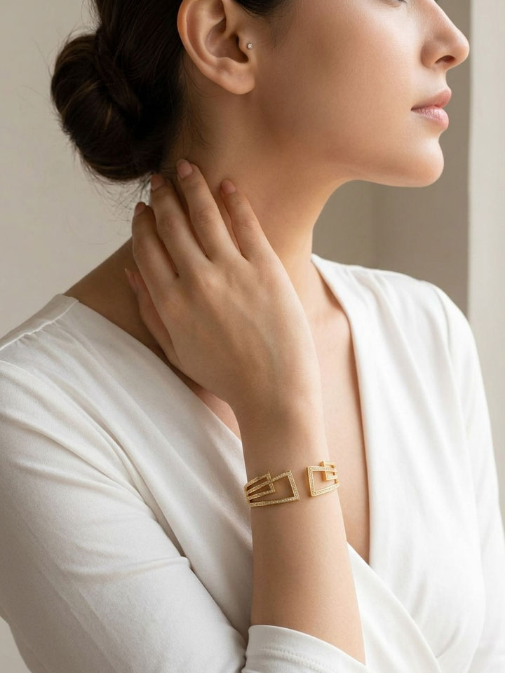 Aurelia Prism Cuff