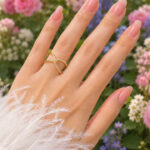Golden Infinity Spark Ring