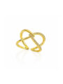 Golden Infinity Spark Ring
