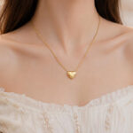 Love Heart Pendant Chain