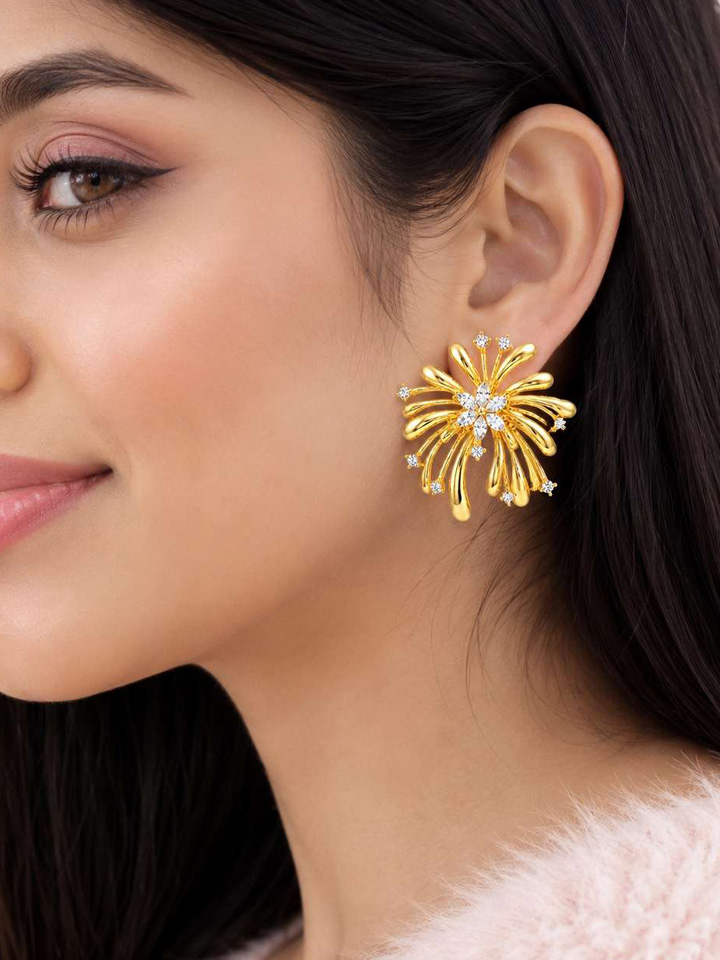 Solara-Crystal-Bloom-Stu Solara Crystal Bloom Stud Earrings