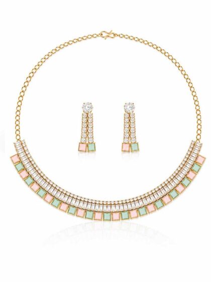 Aveline Pastel Radiance Necklace Set