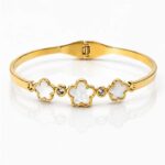 Clover Cuff Bracelet