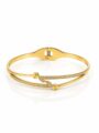 Crystal Screw Cuff Bracelet