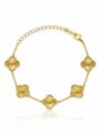 Golden clover Bloom Bracelet