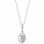 Infinity Halo chain Pendant