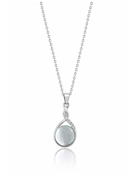 Infinity Halo chain Pendant