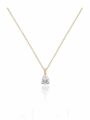 Radiant Dewdrop Pendant Necklace