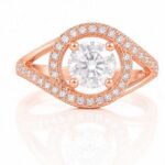 Radiant Halo Ring