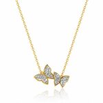Royal Flutter Pendant Necklace