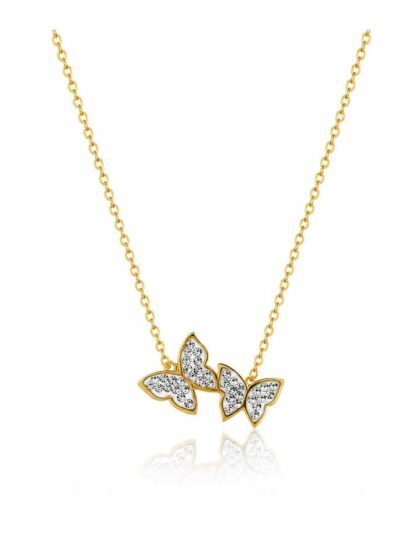 Royal Flutter Pendant Necklace