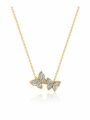 Royal Flutter Pendant Necklace
