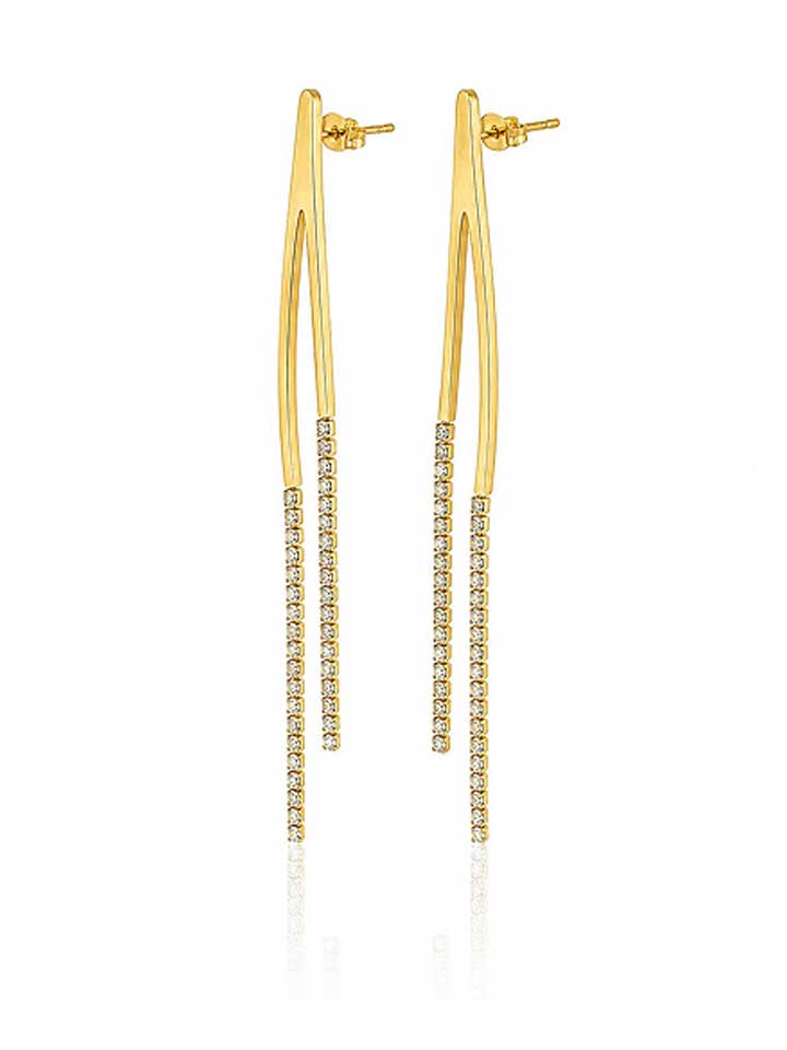 Sleek Chain Threader Earrings