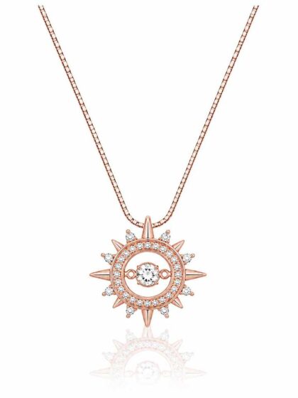 Starlight Halo Pendant Chain