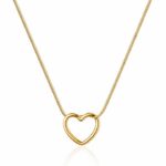 Timeless Open Heart Pendant Chain